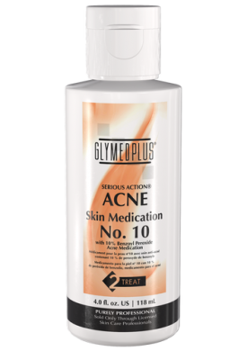 Skin Medication №10 - Лечение акне и постакне с 10% перекисью бензоила, 118мл